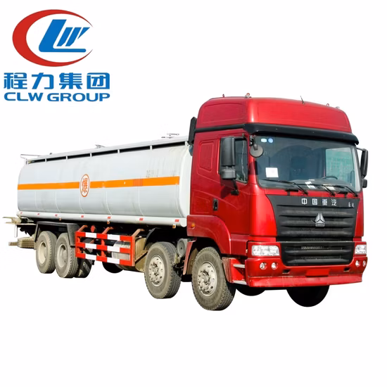 新品状態 8X4 12 ホイール 35cbm ディーゼル調剤トラック燃料補給クッパ燃料トラック タンカー オイルタンク輸送トラック