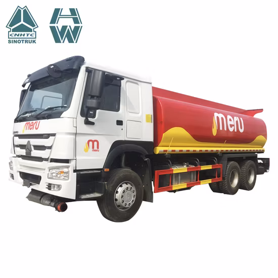Sinotruk 真新しい HOWO 6X4 20000 22000 リットル配送輸送燃料タンク車